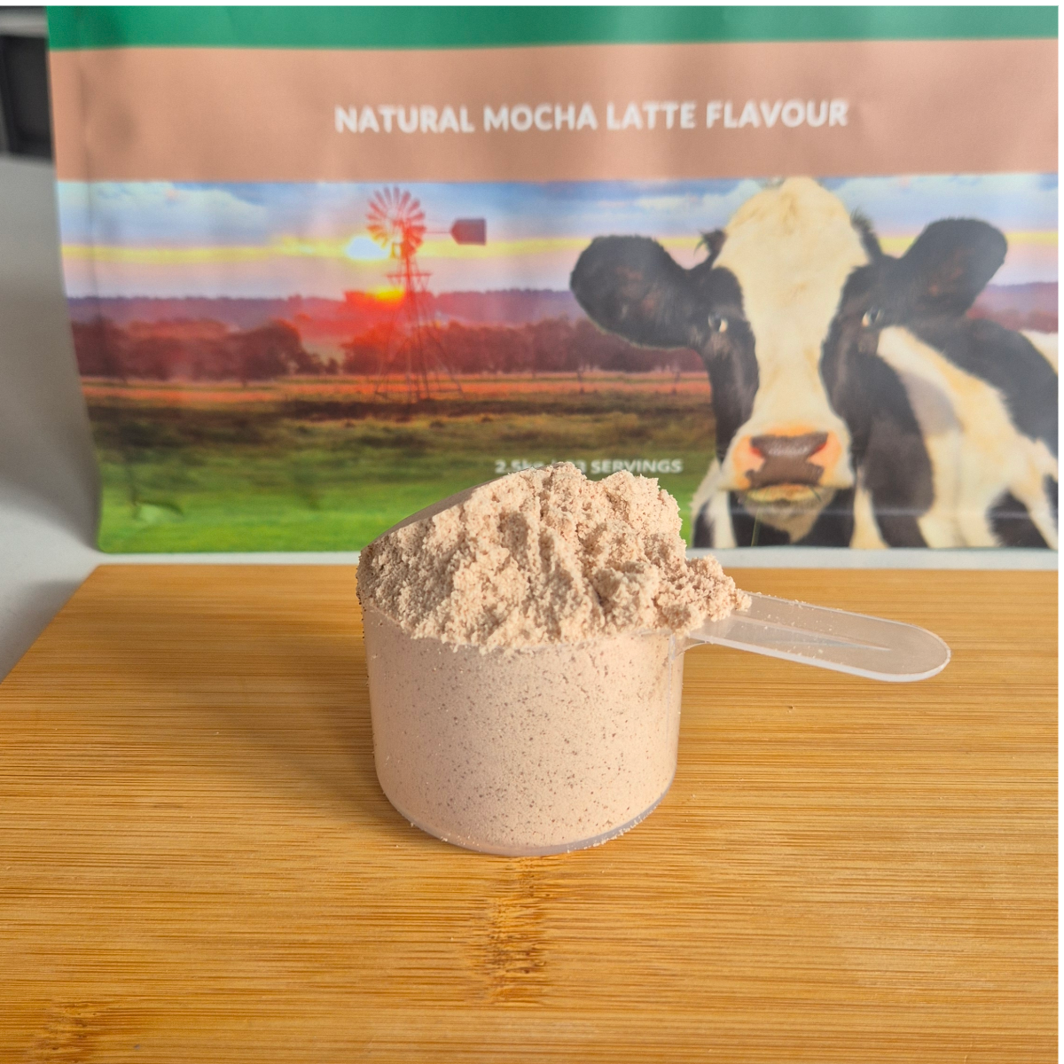 Grass Fed Whey Protein Mocha Latte 10kg (333 servings)