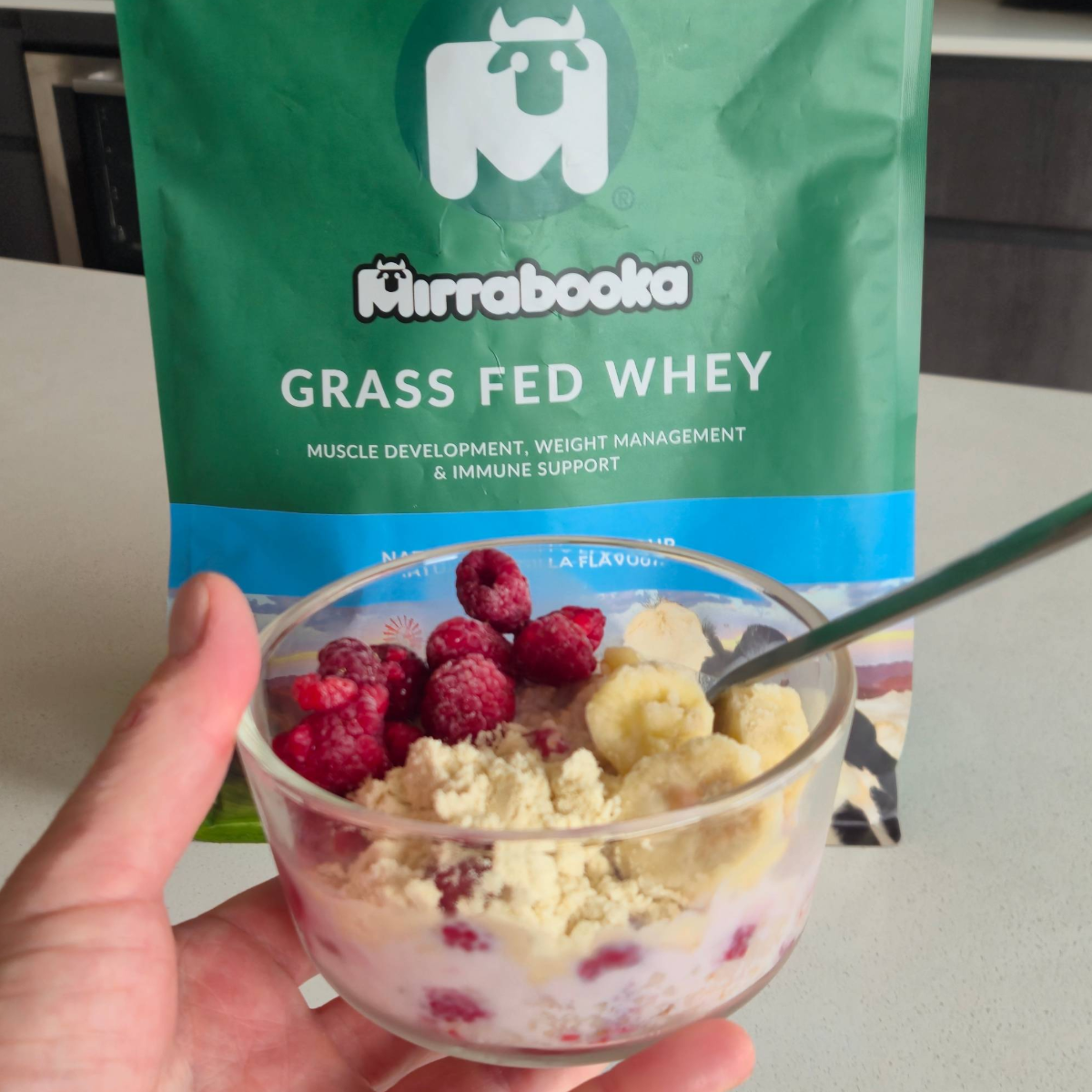 Grass Fed Whey Protein Vanilla 2.5kg (83 servings)