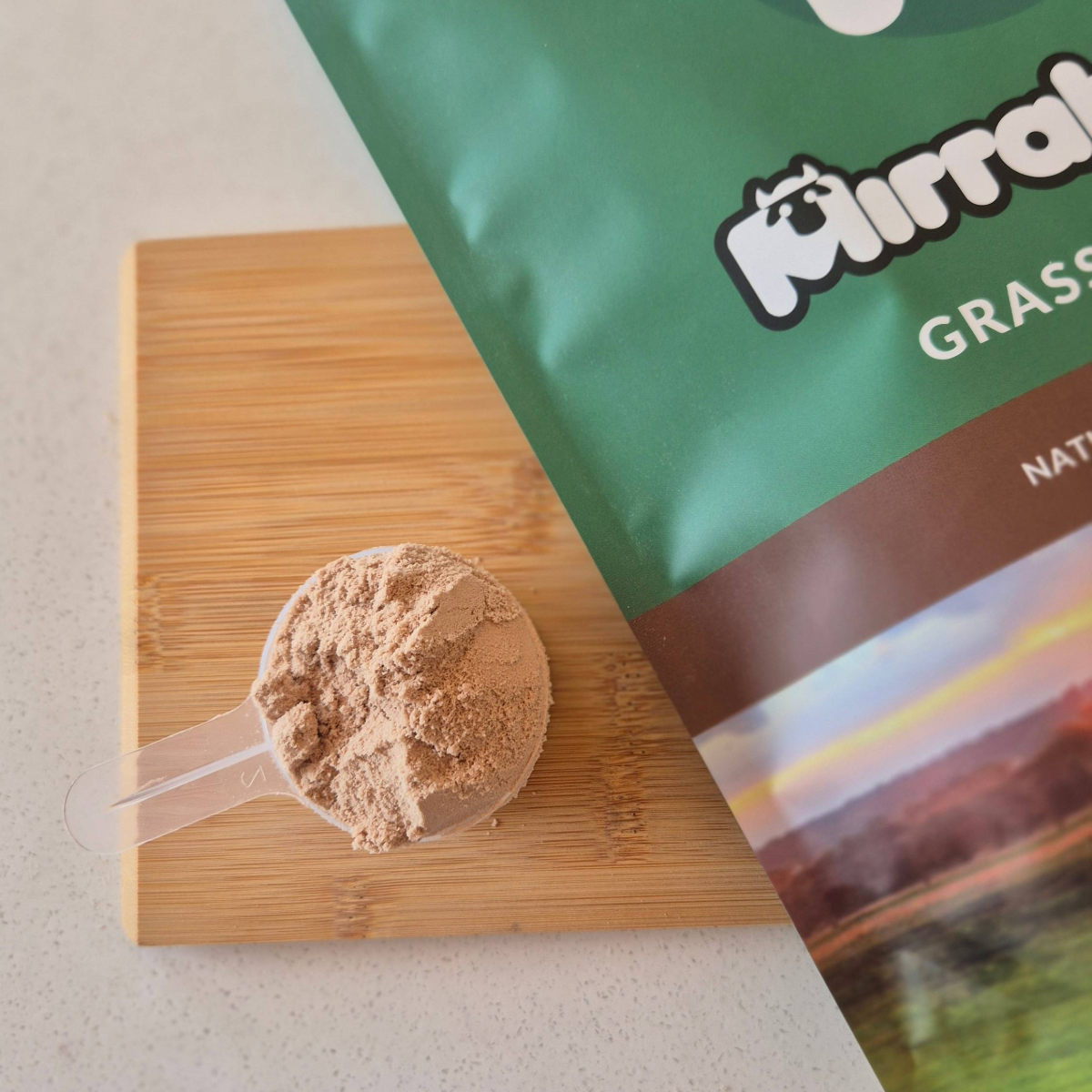 Grass Fed Whey Protein 1kg Mocha & 1kg Chocolate Duo Pack